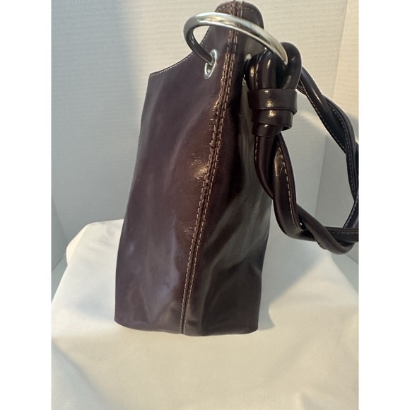Peca & Pack Collection Purple Leather Shoulderbag - Picture 9 of 12